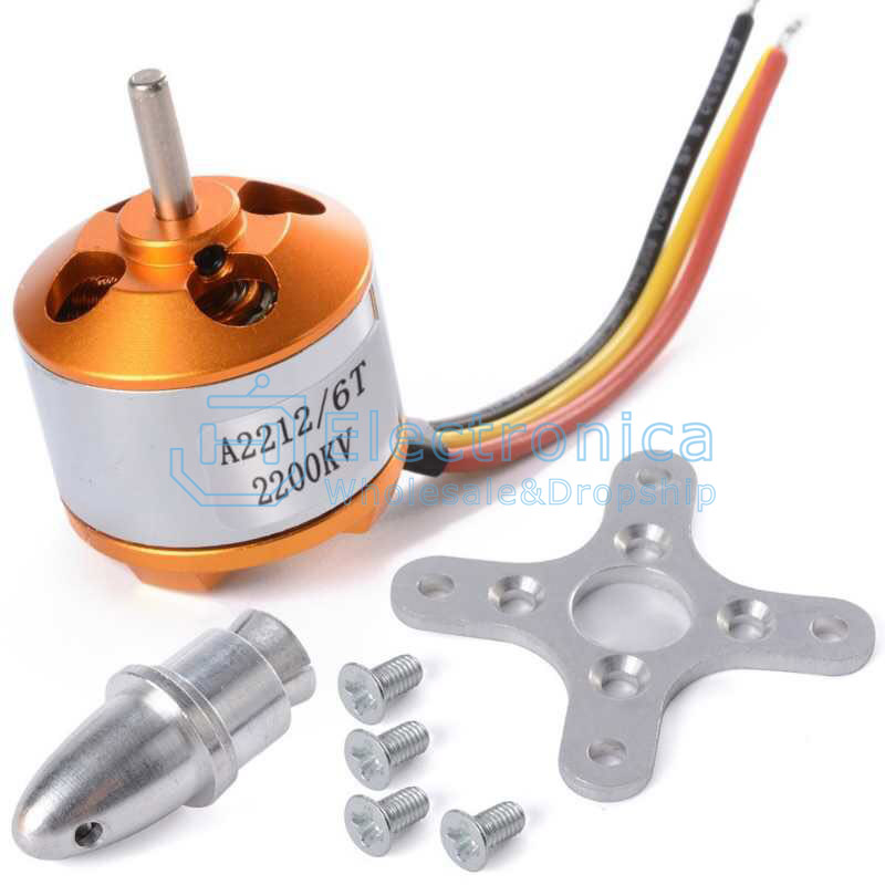 Brushless Motor A2212 KV1400 10T