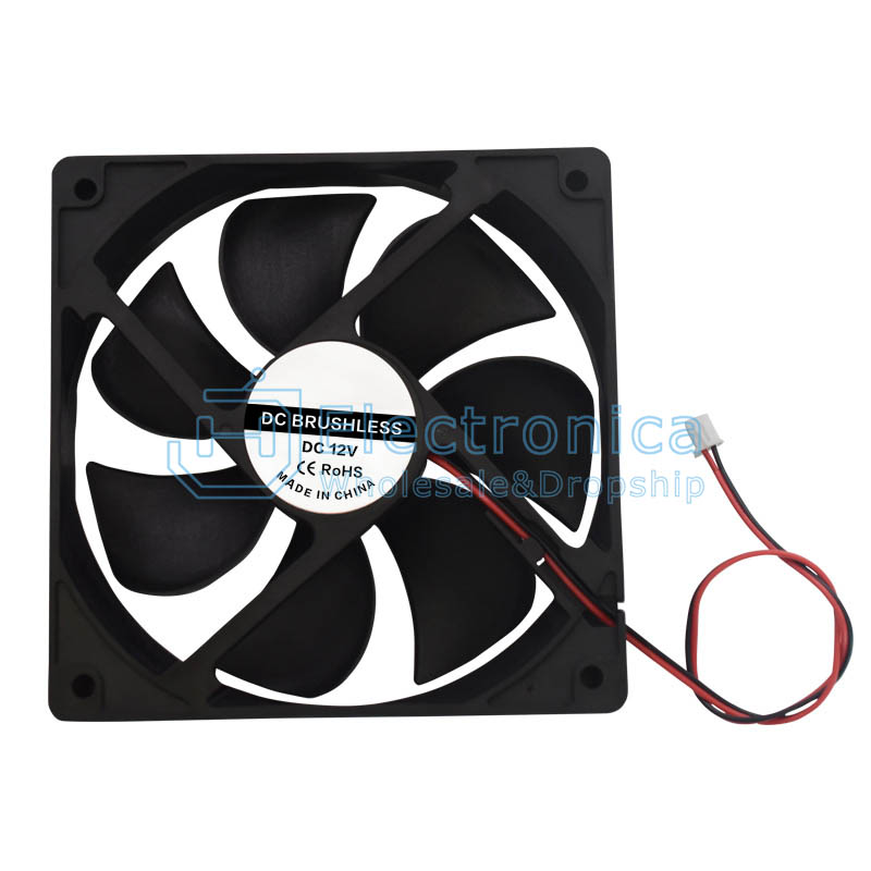 Fan PC Cooling 2pin 12V DC 120*120*38mm