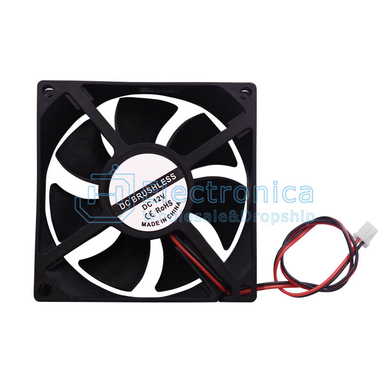 Fan PC Cooling 2pin 12V DC 80x80x25mm