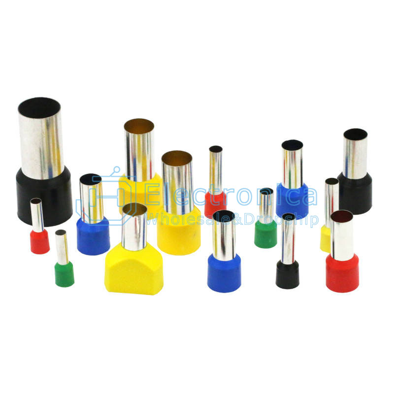 Terminal Pre-Insulating Brass Tube VE1508 (Yellow)