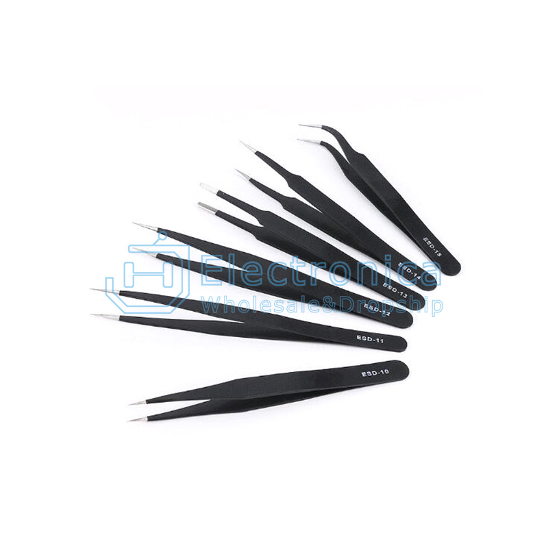 Tool Tweezer Stainless Steel ESD-15