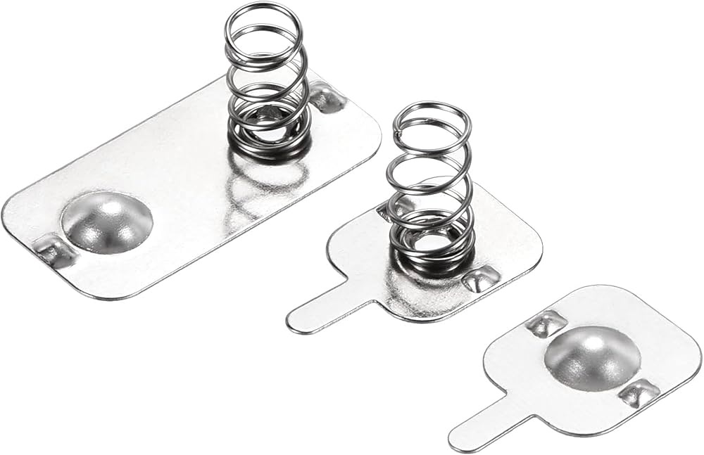 Battery Spring AA Positive Negative Conversion Contact Plate (3pcs=set)