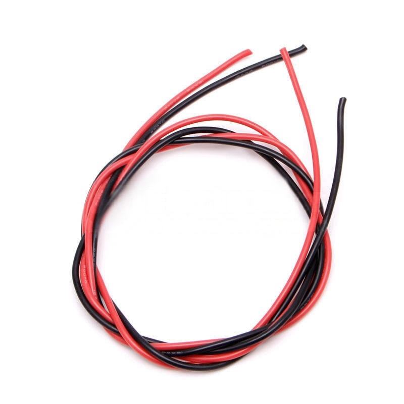 Wire Silicone 12AWG Black (1m)
