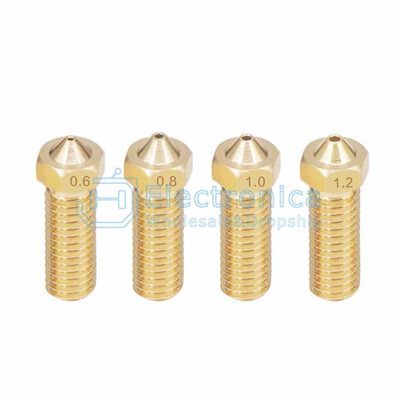 3D Printer Accessories Brass E3D-V6 Nozzle 1.75/0.4mm