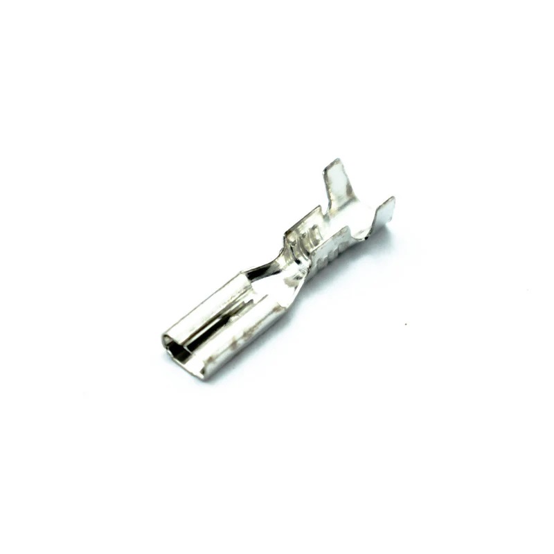 Connectors 2.8 Tin-Plated Plug Spring Non-insulated Cold Wire Terminals 0.25mm