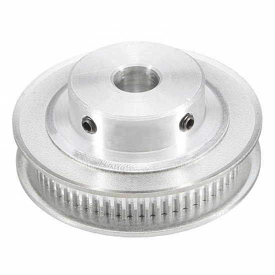 3D Printer Accessories GT2 Timing Pulley 60 Tooth Aluminum Gear (Bore 8mm)