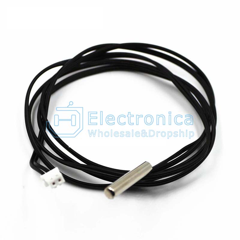 Temperature Sensor NTC Thermistor 10K Waterproof Probe 0.5m