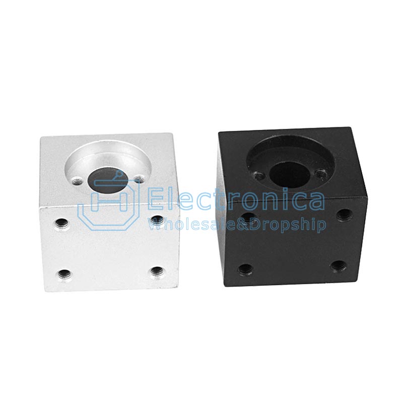 3D Printer Accessories Nut Seat Housing For T8 Lead Screw Silver