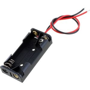 Battery Holder 2xAAA 1.5V Case Box With Wire Leads
