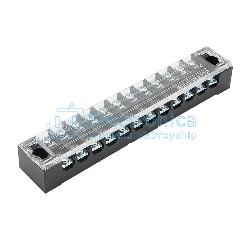 Connector TB1512 15A Copper Terminal 12P
