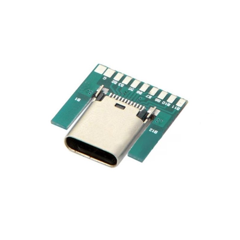 USB TYPE-C 3.1 24pin Female Connector Breakout