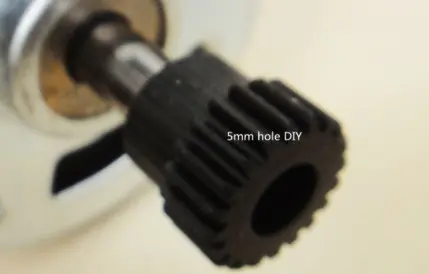 Robot - Gear 20T Steel Metal Alloy 5mm 775 Motor Tooth Gear