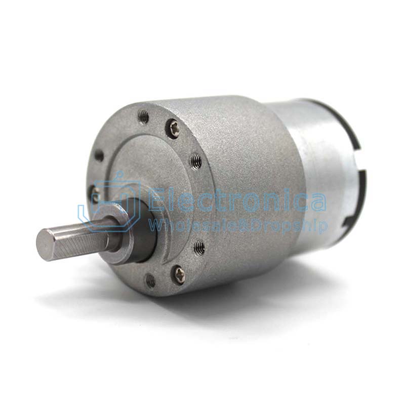 Motor DC Geared Motor 12V 37 DC High Torque 2.5Kg With Gasket