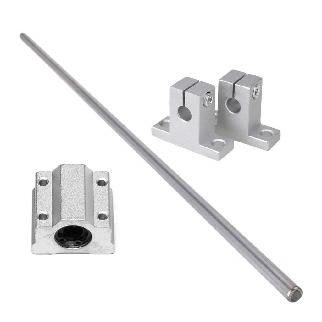 3D Printer Accessories Horizontal 8mm Linear Guide Shaft Rod 600mm