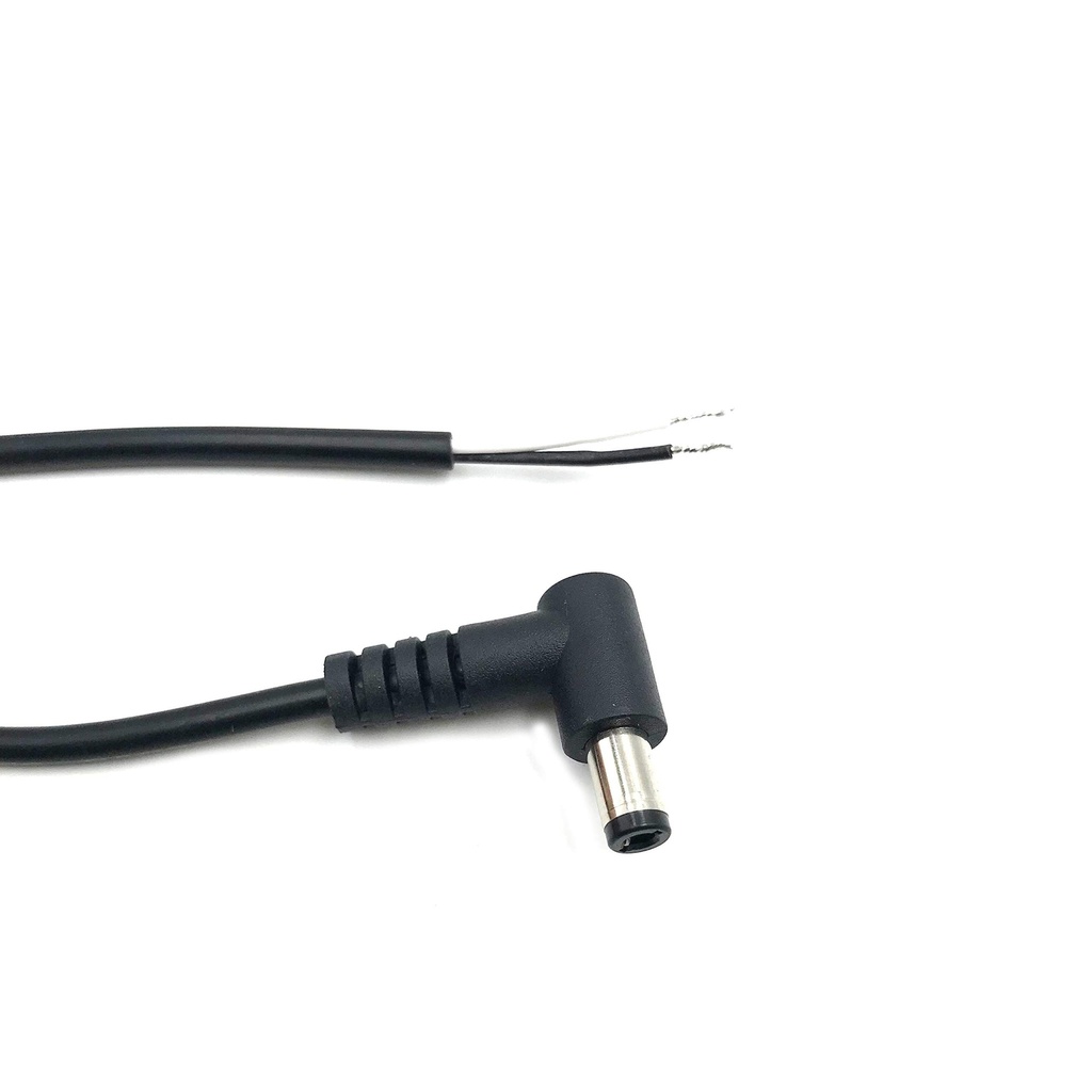 Cable DC Male Connector Right Angle Plug 5.5*2.5mm