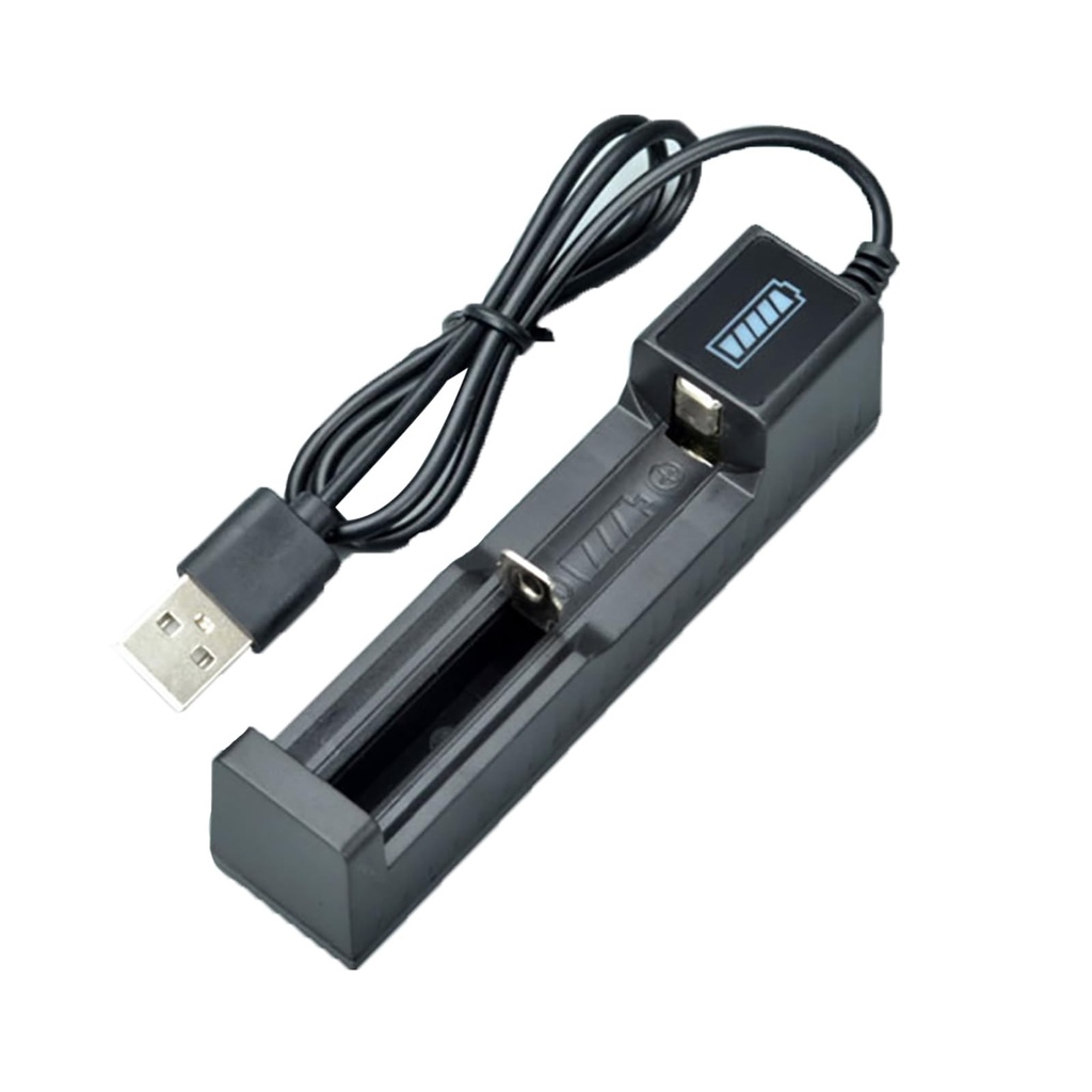 Battery USB Single Slot 18650 Charger
