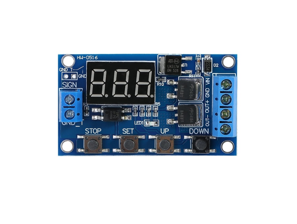 Relay DC5V-27V Delay Module YF-11 Upgraded Version 5V
