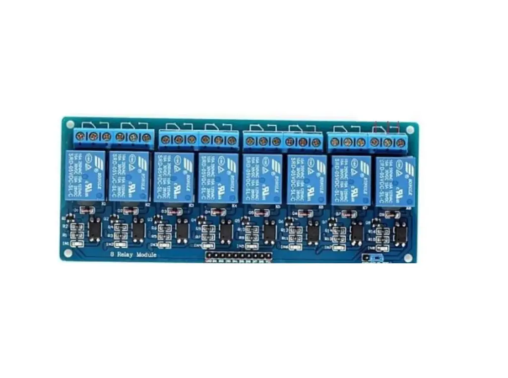 Relay Module Board 8 Channel 5V 10A with Optocoupler Active Low Triggered