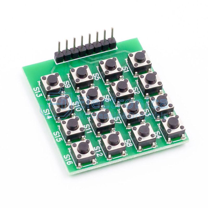 Keypad 4x4 Matrix 16 Button Keyboard Module