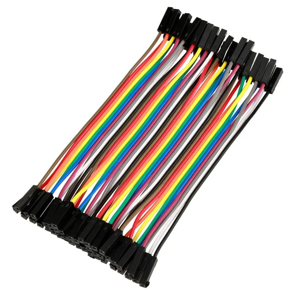 DuPont Jumper Wires set Female to Female 10cm [40 Jumpers per set]