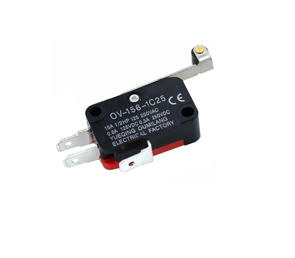 [99187469] Switch Push Button SPDT Momentary Limit switch V-156-1C25 15A
