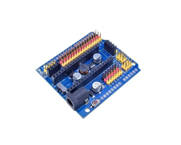 Expansion Sensor Shield Module For Arduino Nano (Blue)
