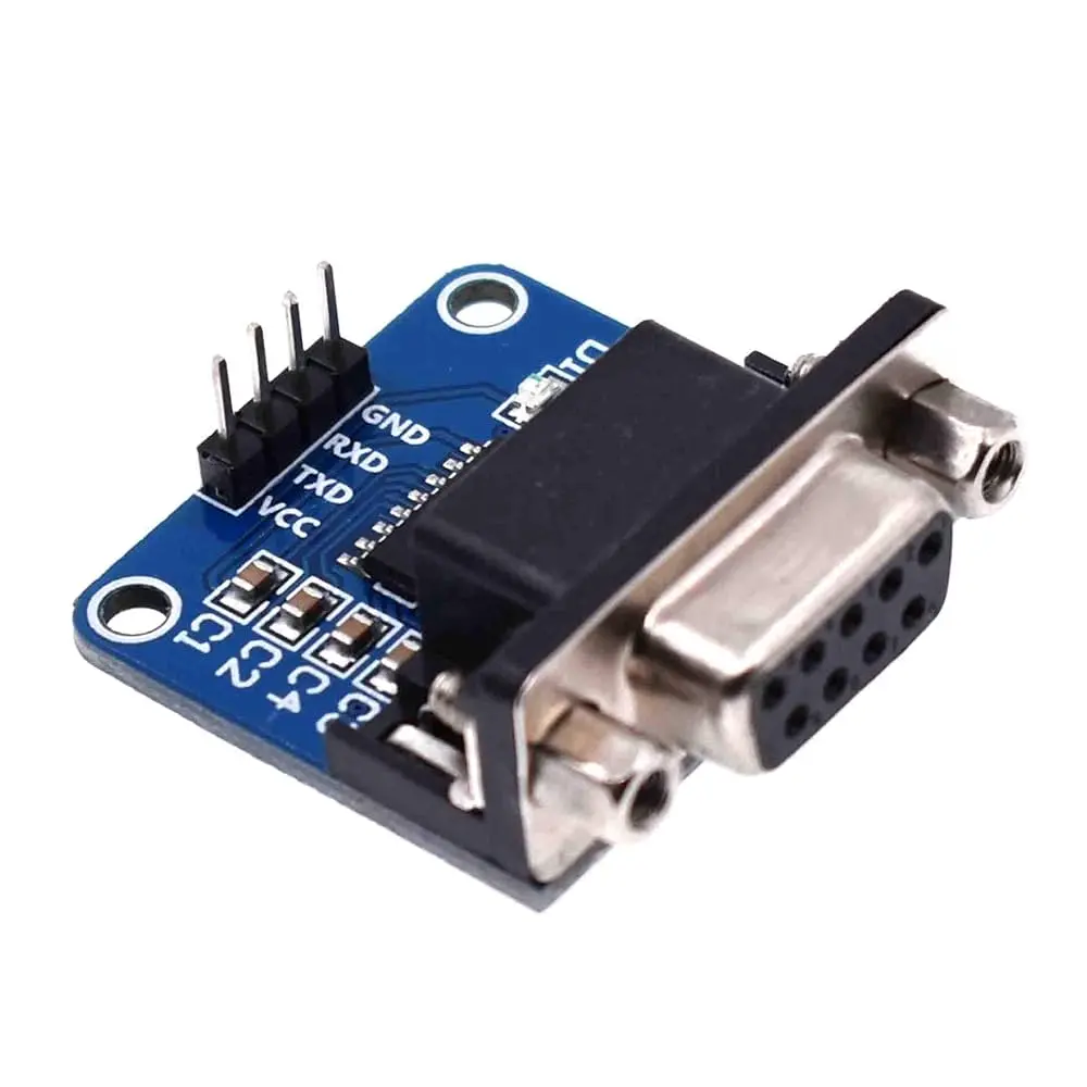 MAX3232 RS232 to TTL Serial Port Converter Module DB9 Connector