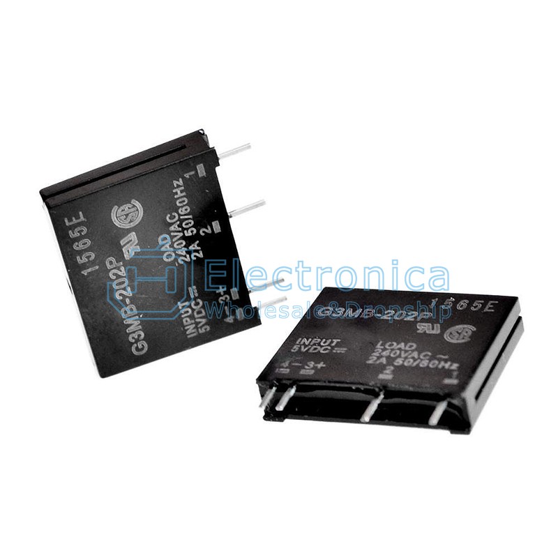 Relay Solid State SSR DC 5V to AC 100-240V 2A