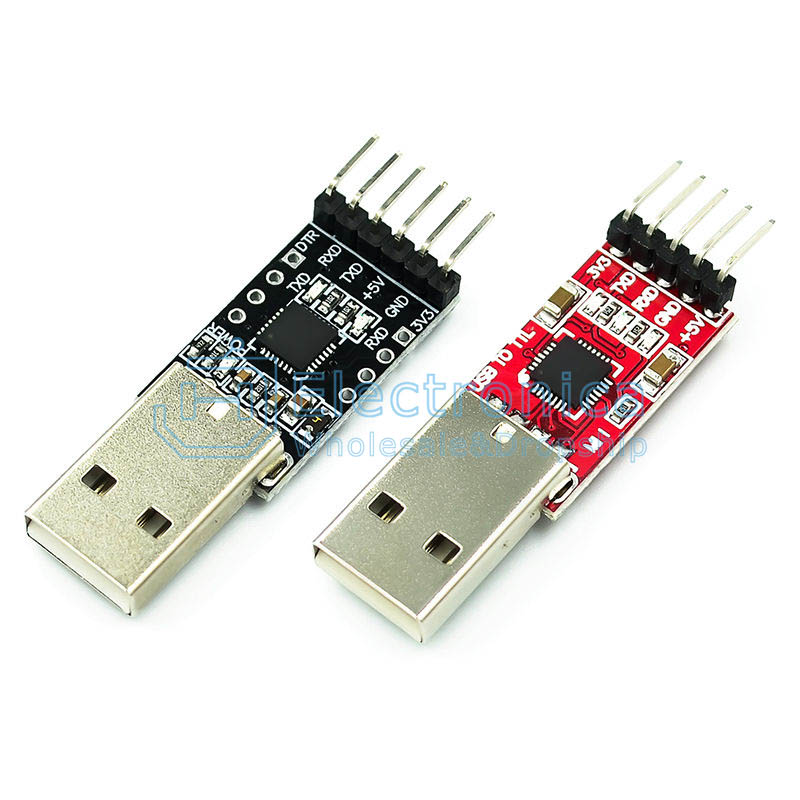 USB to TTL Serial UART CP2102 Converter Red