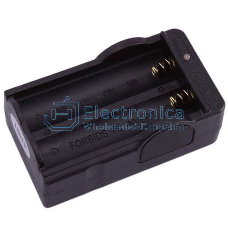 Battery Charger for Lithium ion 18650 3.7V 4.2V Double Slot
