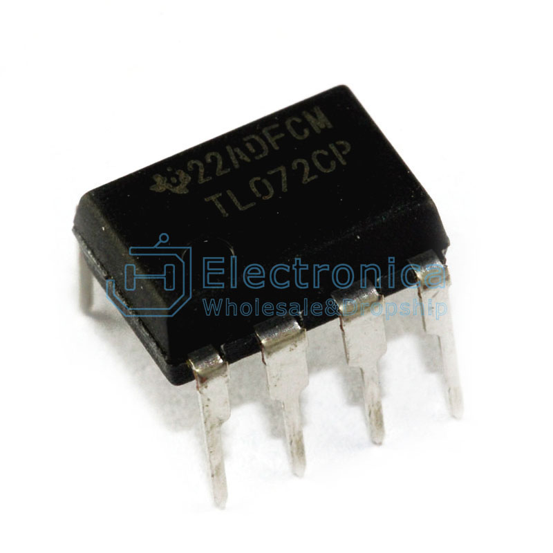 Operational Amplifier Dual OP-Amp DIP - TL072
