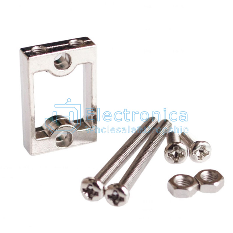 Robot TT Motor Aluminum Alloy Bracket Smart Car chassis Wheel Screw Fasteners