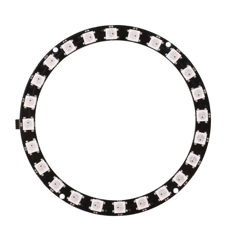 LED Circle RGB 24 LED NEOPIXEL WS2812 5050 Board
