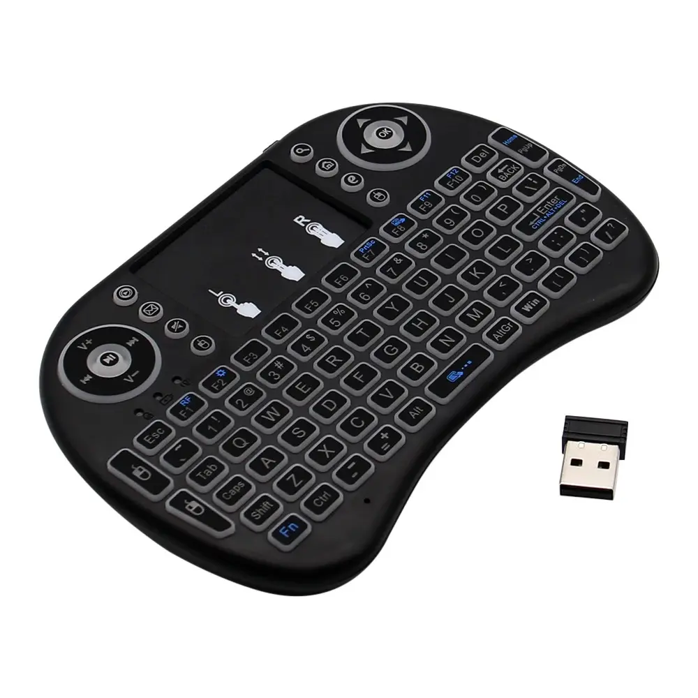 Keyboard Wireless with Touchpad for Raspberry Pi PC Notebook ,TV Box