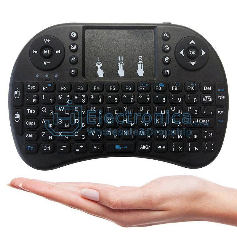 Keyboard Wireless with Touchpad for Raspberry Pi PC Notebook ,TV Box
