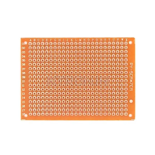 Prototype PCB Printed Circuit Single Side Prototyping PCB Board 5 x 7 cm