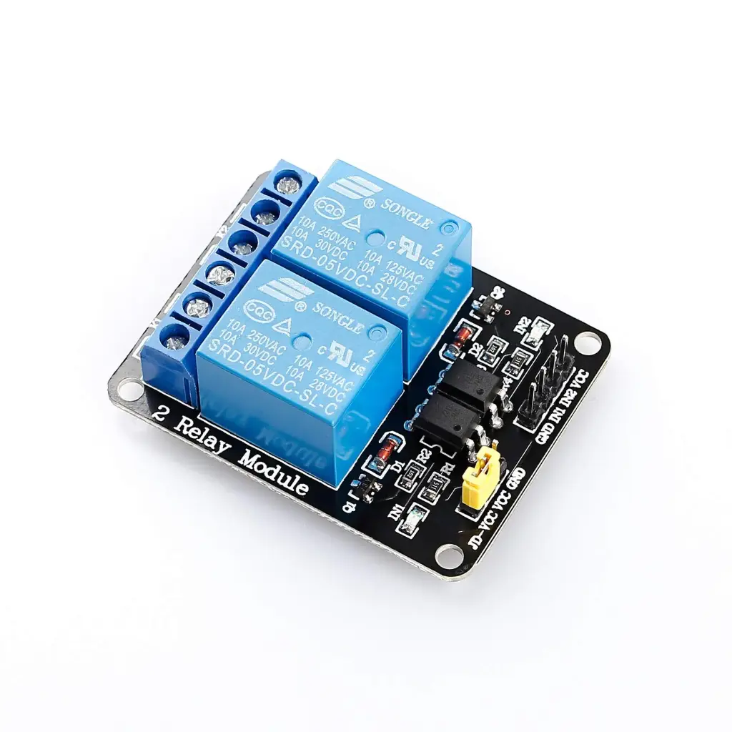 Relay 2 Channel Module Board 5V with Optocoupler