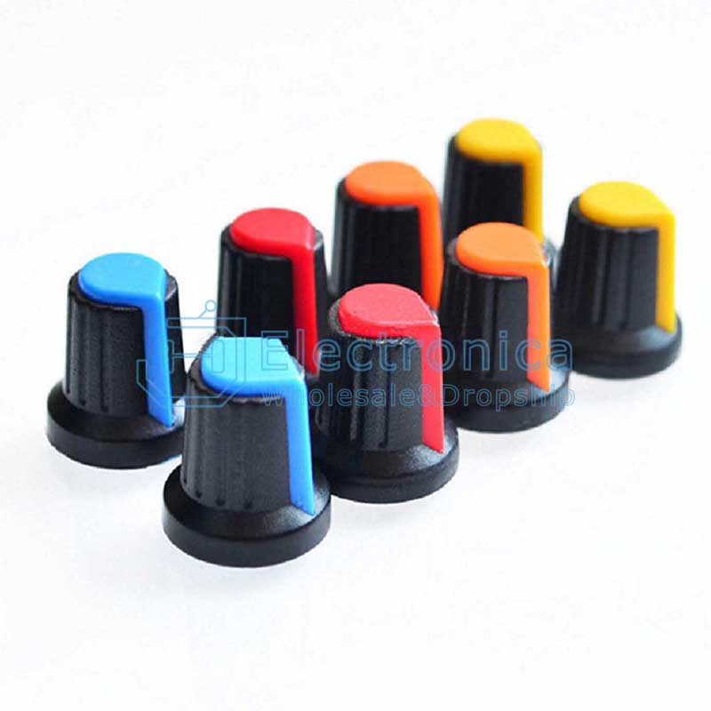 Potentiometer Variable Resistor Random Color Cap