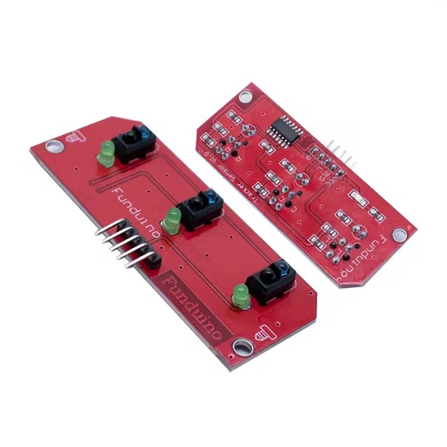 Line Follower 3 Channels Infrared Tracking Detection Sensor TCRT5000 Funduino Red