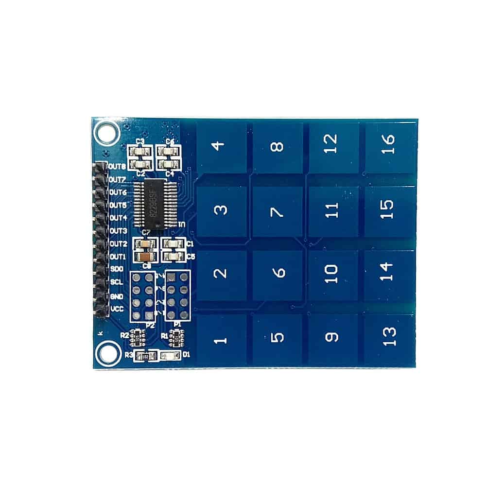 Keypad Capacitive Touch 16 Keys for Arduino