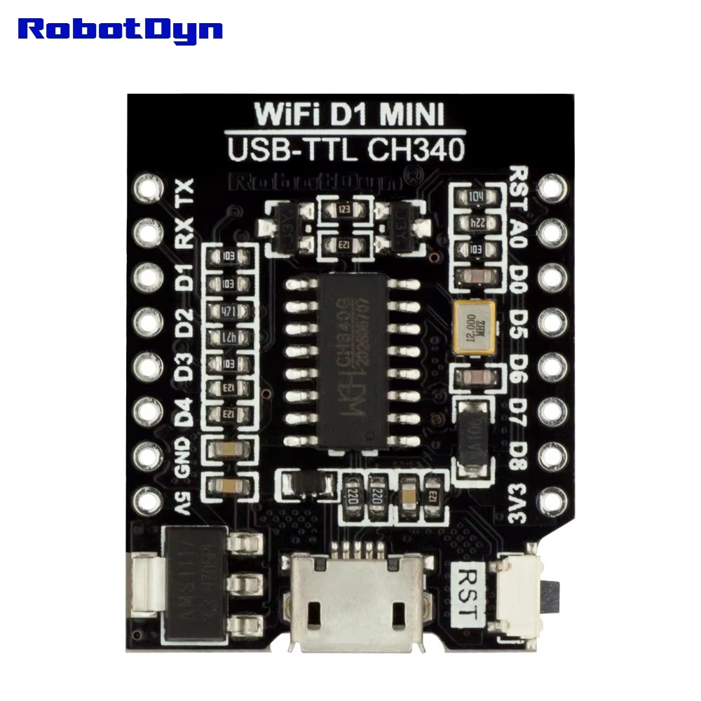 WIFI D1 mini - USB-TTL ch340 Converter Shield (Serial programmer ) (Per Piece)