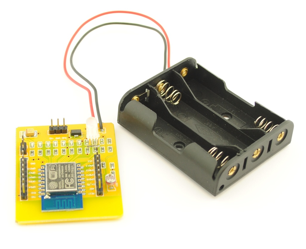 ESP8266 WIFI Development Kit Board + Battery Holder