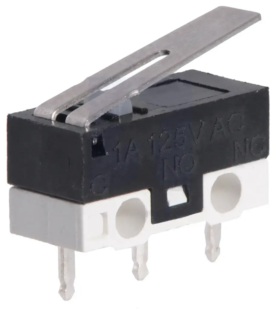 [99187467] Switch Microswitch With Lever Right Left 3 Pins Micro Snap-acting