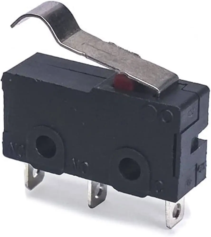 Switch Tact 5A 250V Microswitch Round Handle 3PIN