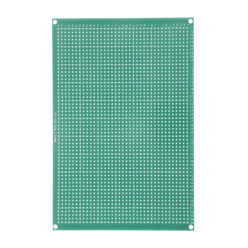 Prototype Single Side PCB 10x15 cm Universal Board Green (Per Piece)