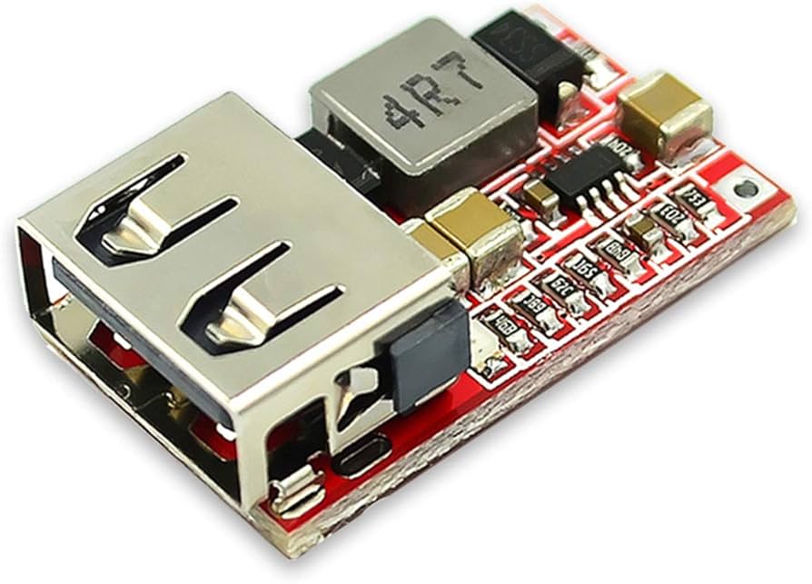 DC-DC USB Buck Step-Down Converter 6-24V to 5V 3A