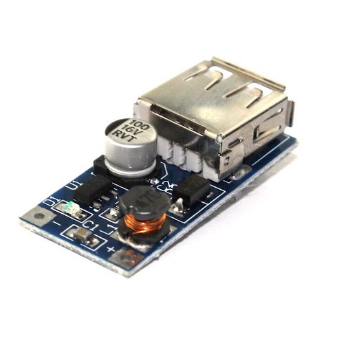DC-DC Converter Step Up Boost Module with 0.9V-5V to 5V 600mA