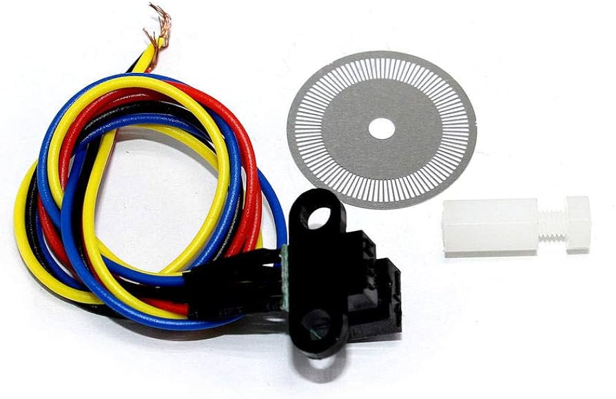 Encoder Photoelectric Speed Sensor with Coded Disc