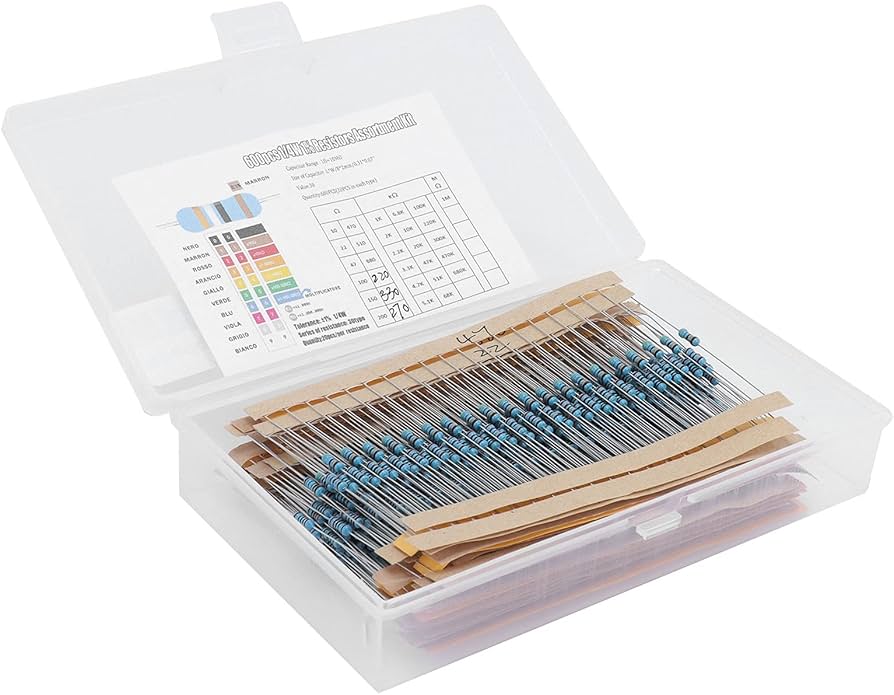 Resistor Assortment Kit 600Pcs