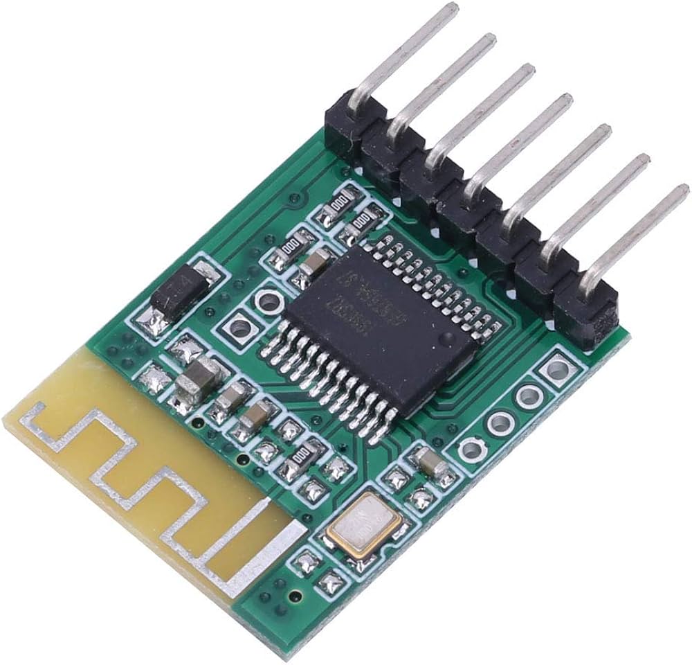 Audio Bluetooth Receiver Module with Stereo Amplifier 5v 7 PIN